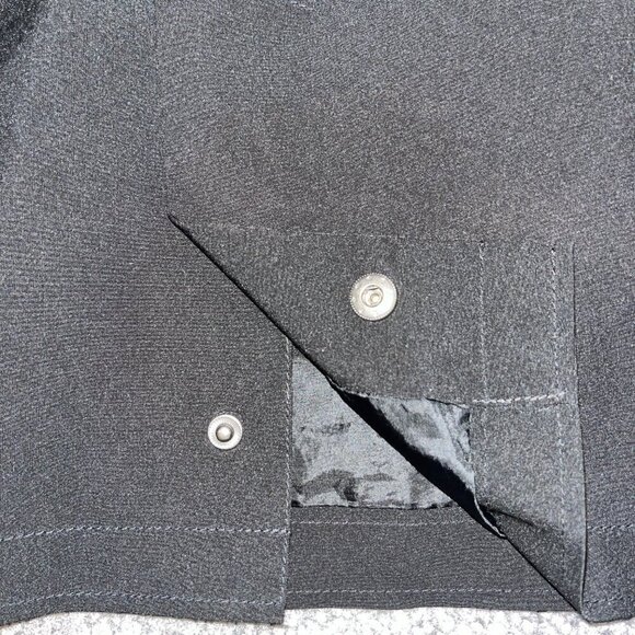 BLACK BROWN 1826 Hooded Jacket - Full Zip Dress Raincoat Overcoat - EUC -40R - Picture 12 of 16